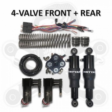 DIRTY AIR Front + Rear Tankless 4-Valve System